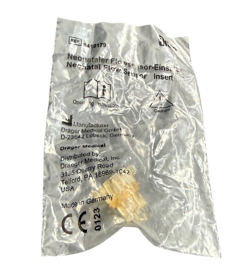 Drager 8410179 Neonatal Flow Sensor Insert x 5