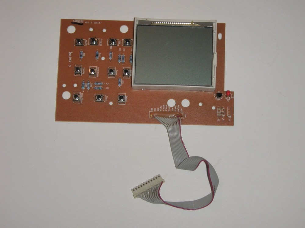 Electronic Control Board for Breadman Bread Maker Model TR2200 3-Rivet only