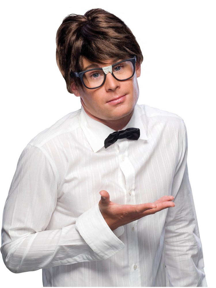 Rubie's - Nerd Wig Short Brown