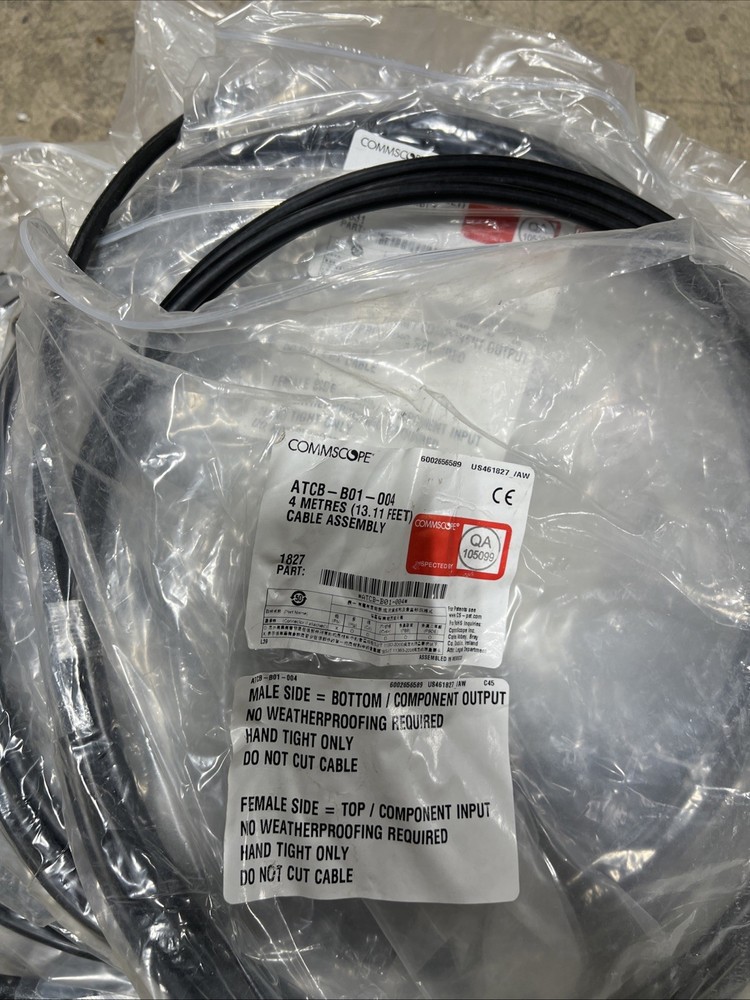 Commscope ATCB-B01-004 Antenna Control Cable Assembly 4M = 13.11' New