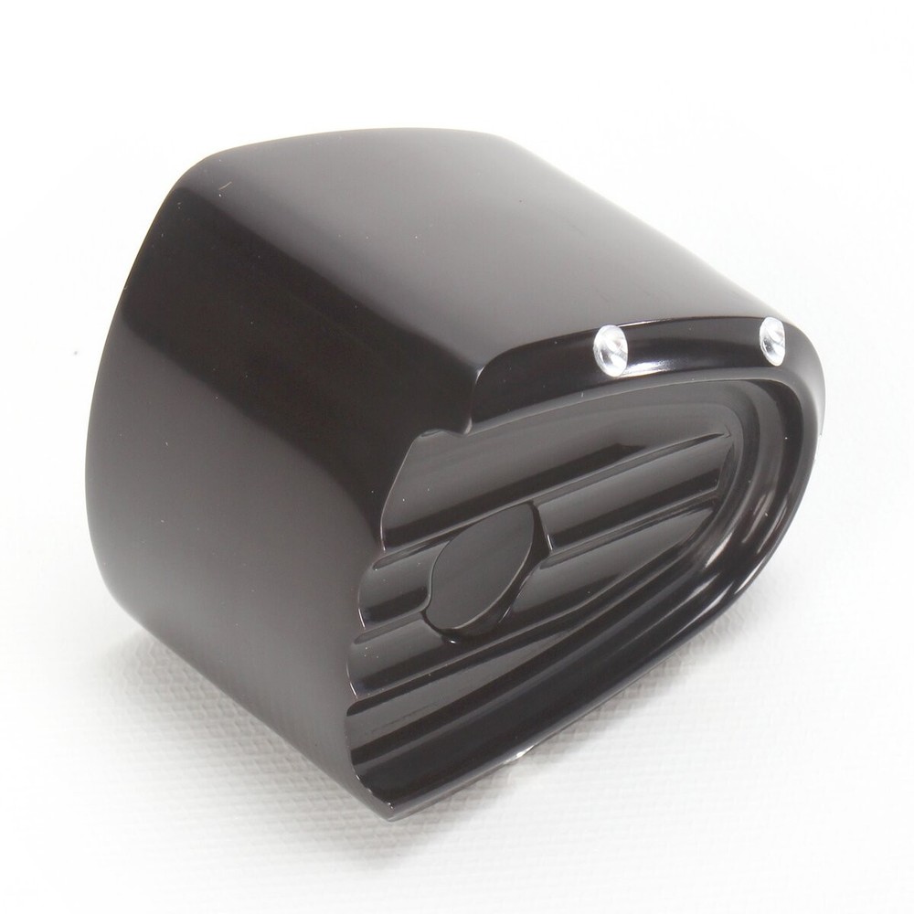 Covingtons Customs Black Dimpled Ignition Switch Cover - C1248-B