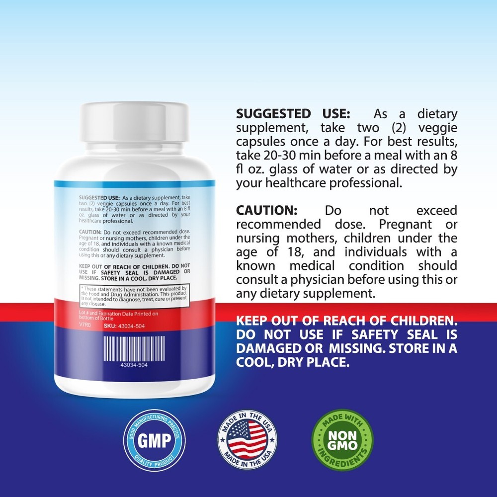 Prostate Plus +- Prostate Support- 4 Bottles- 240 Capsules
