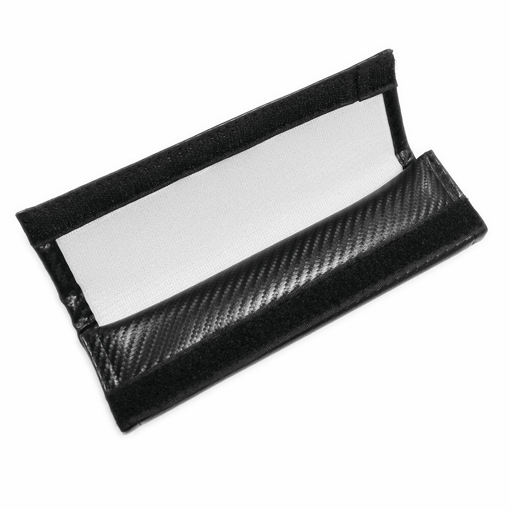 Fit Ford Sport Carbon Seat Belt Cover Safety Shoulder Strap Cushion Pad Harness