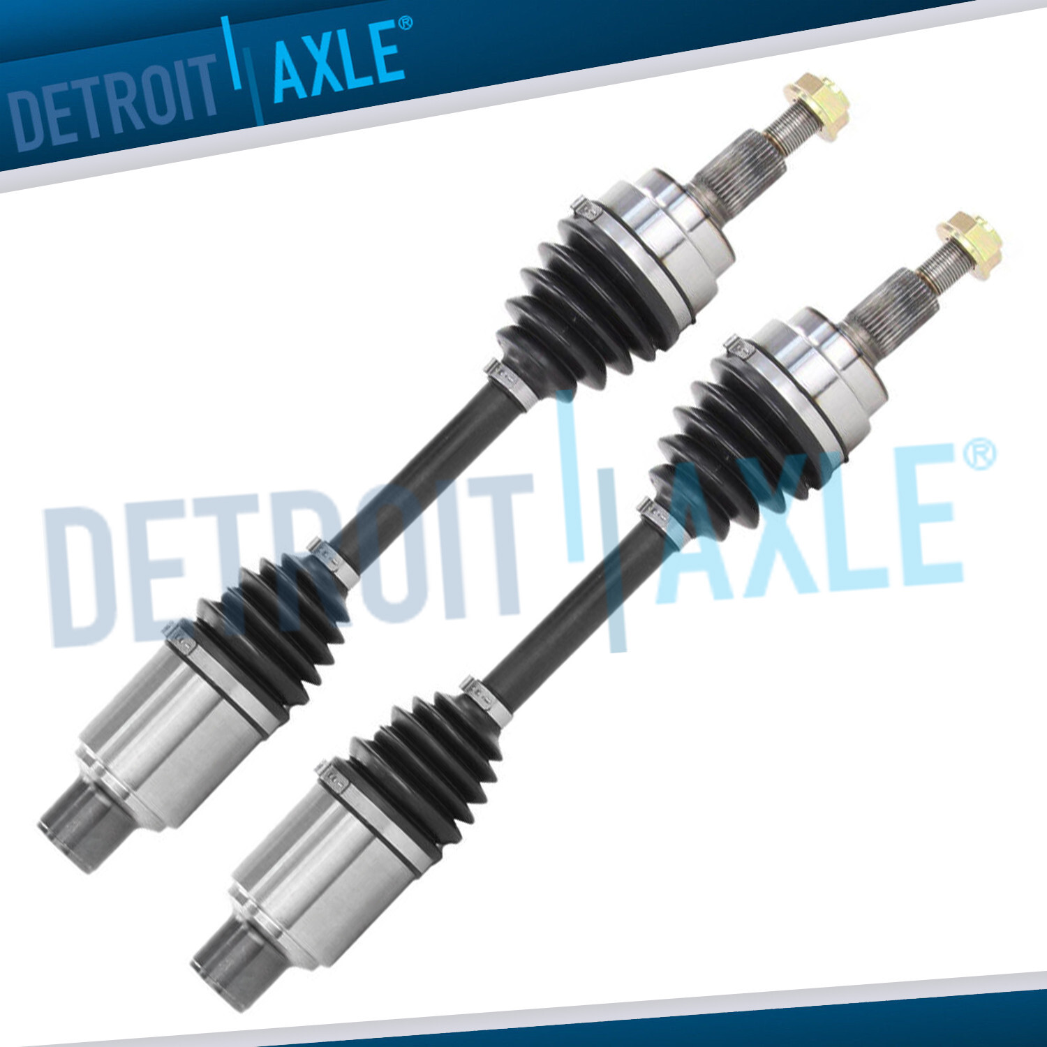 4WD Front Left Right CV Axle Shafts for 2006-2011 Dodge Ram 1500 2011 Ram 1500