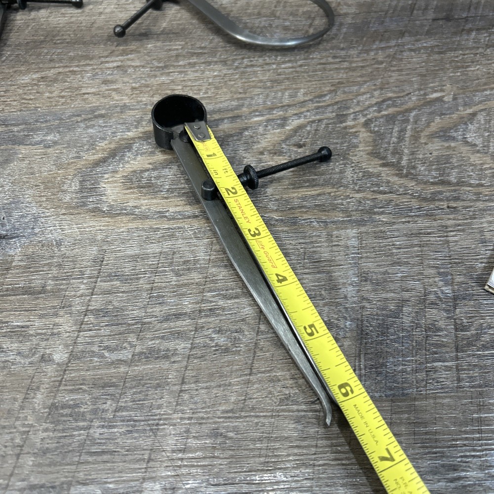 Set of 6” Spring Caliper Inside & Out | Spring Divider Tool Set (3)