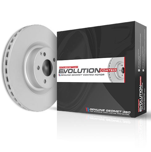 Powerstop Power Stop Ar83071evc Front Evolution Geomet Coated Brake Rotor