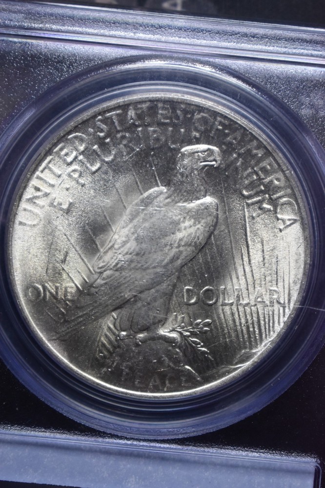 1924 Peace $1 PCGS MS64