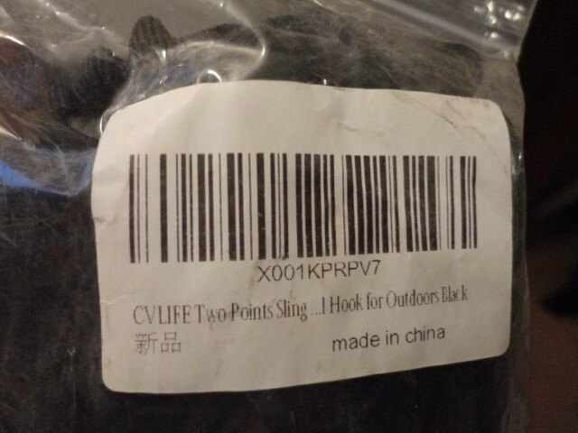 TWO POINTS RIFLE SLING WITH LENGTH ADJUSTER