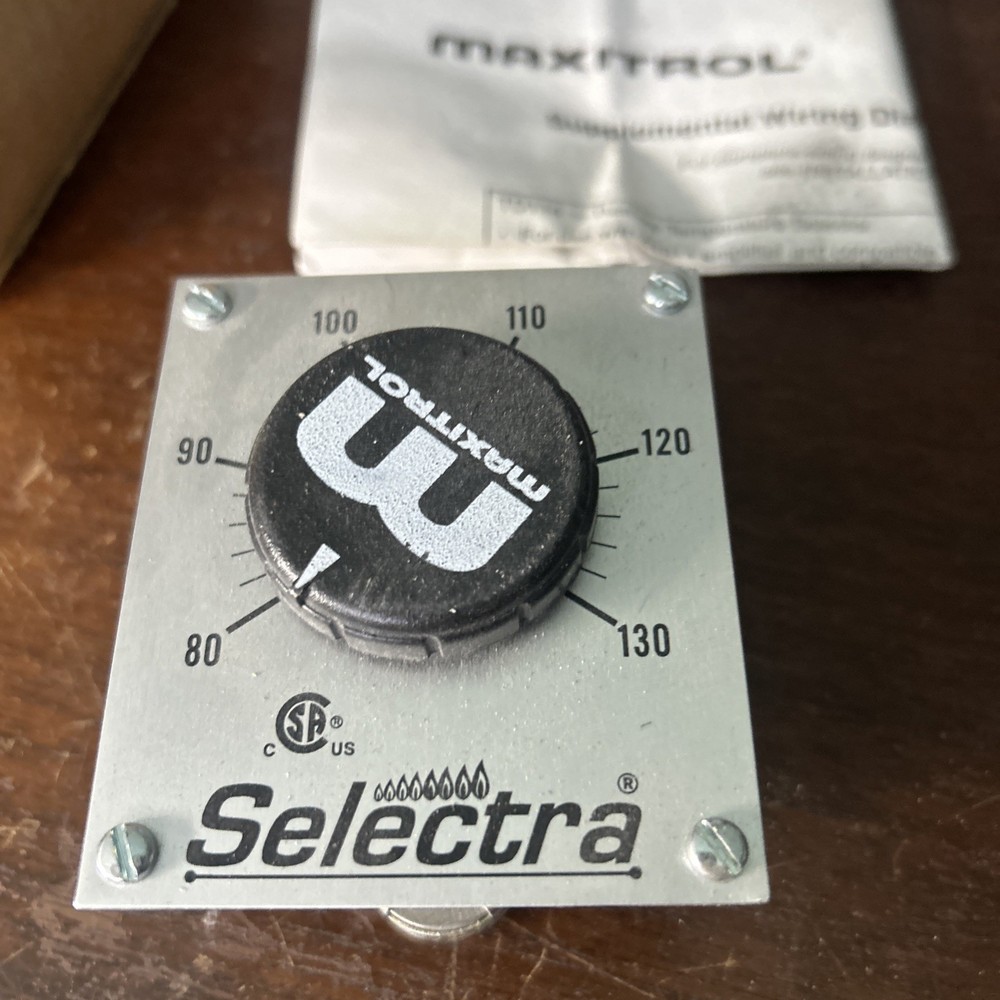 Maxitrol TD114A Remote Temperature Discharge Selector 80-130f