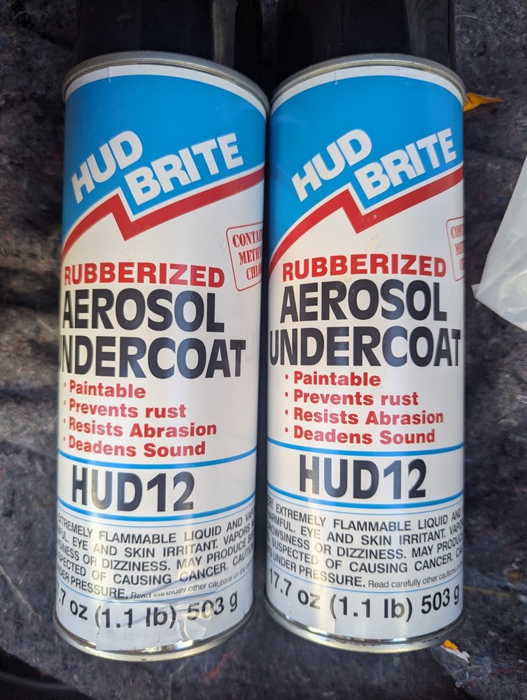 HUD 12, Rubberized Aerosol Undercoat 2 cans
