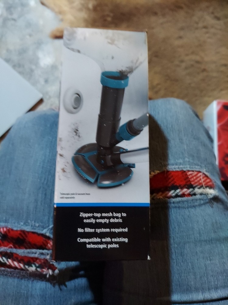 Small Pool & Spa Vacuum -no Filter System Required, Manual Vac