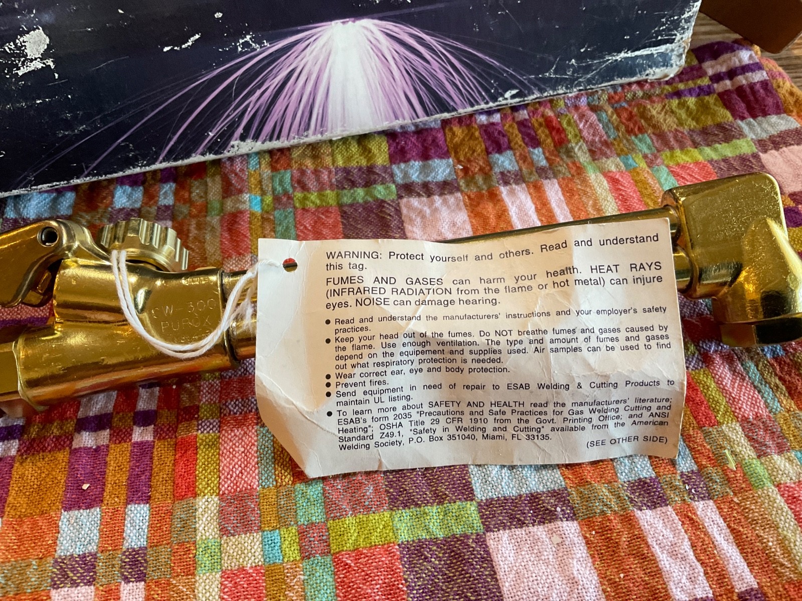 PUROX Torch Cutting New CW-300 Fantastic Buy