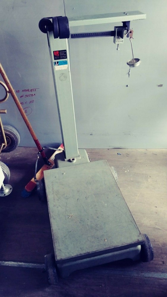 Detecto Platform Scale 1000 Pound  Model 854