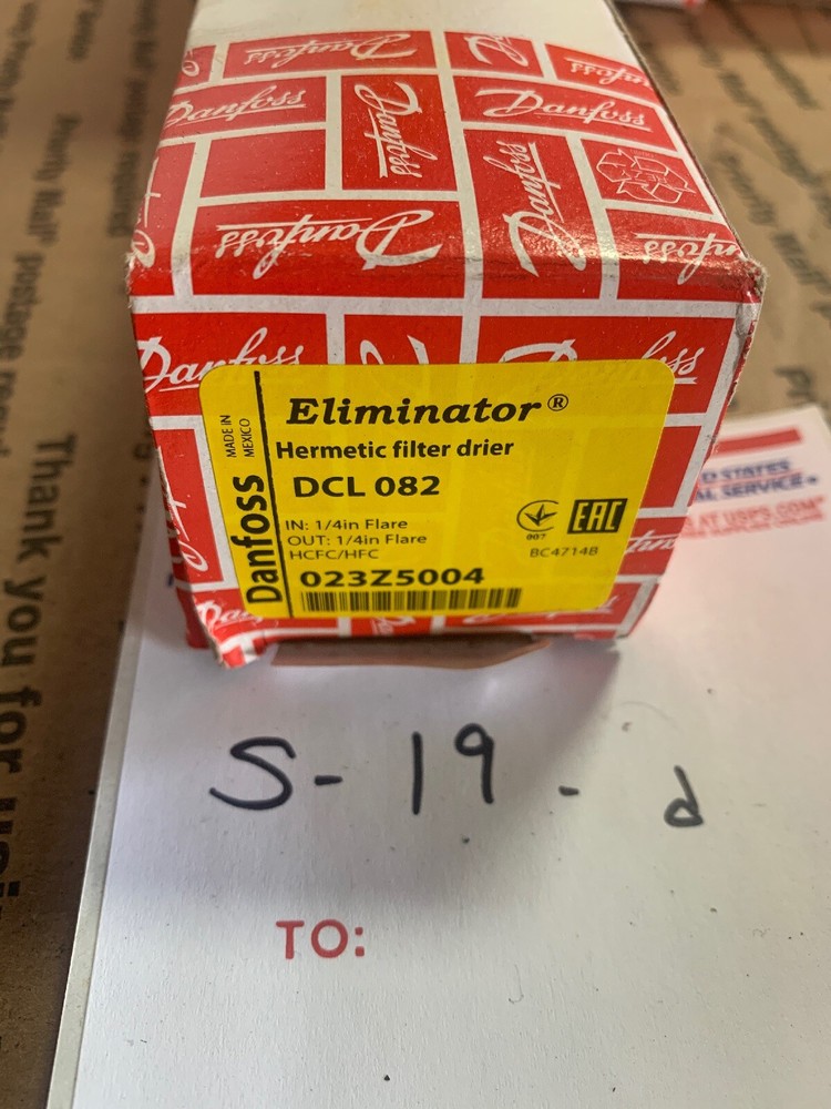 Danfoss 023Z5004 "1/4"" LiquidLineFilterDrier"