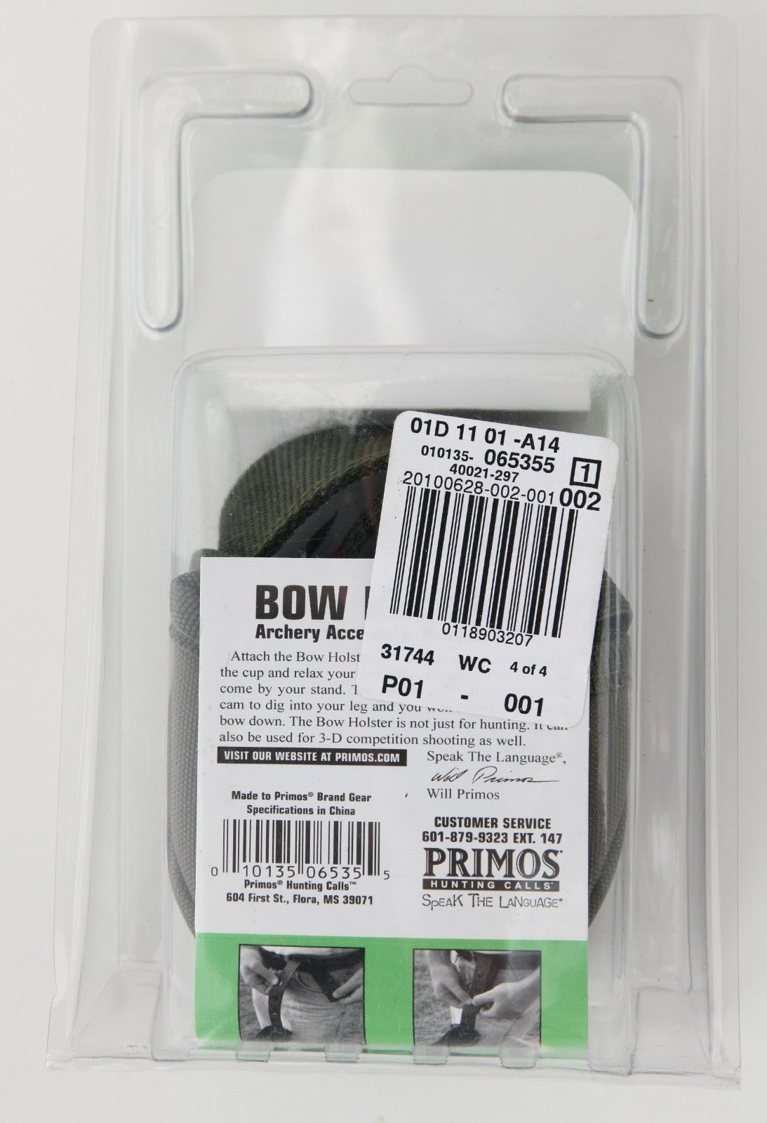 Primos Hunting Bow Holster Model # 6535 Archery Accessory, NEW in package.