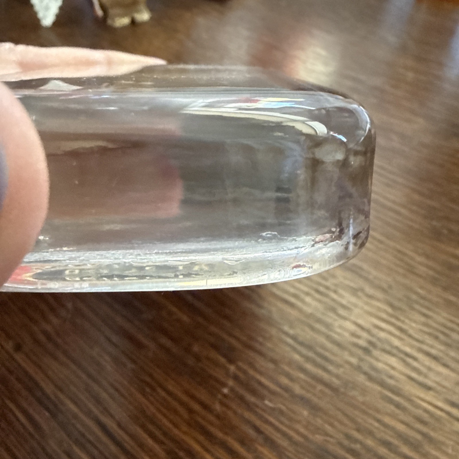 1940’s Glass Paperweight Chesterfield Cigarette Company Advertising