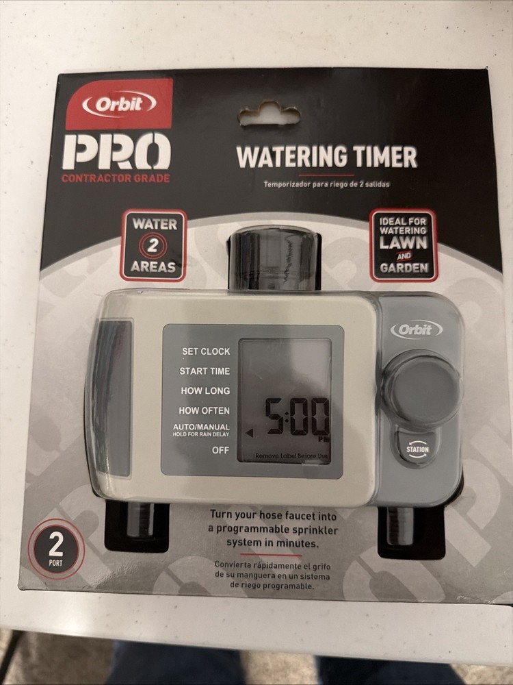Orbit Irrigation 2 Port Digital High Flow Timer (26622)