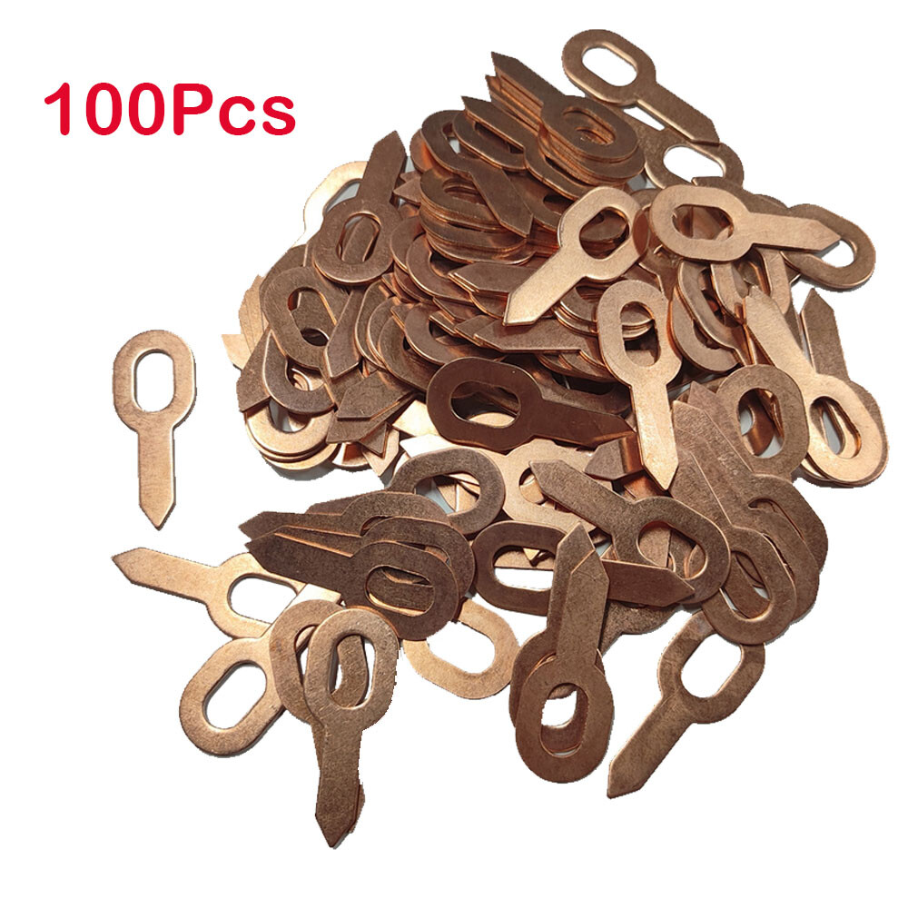 100PC Dent Puller Rings Spot Welding Welder Car Body Panel Pulling Washer Tool