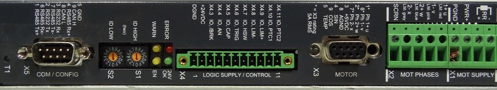 LINMOT E1100-GP LINEAR MOTOR MAGNETIC SERVO DRIVE CONTROLLER AMP