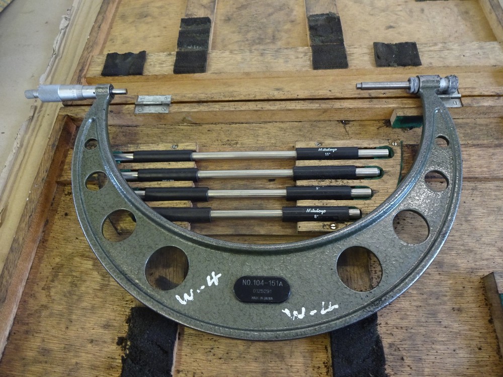 8" - 12" Mitutoyo micrometer