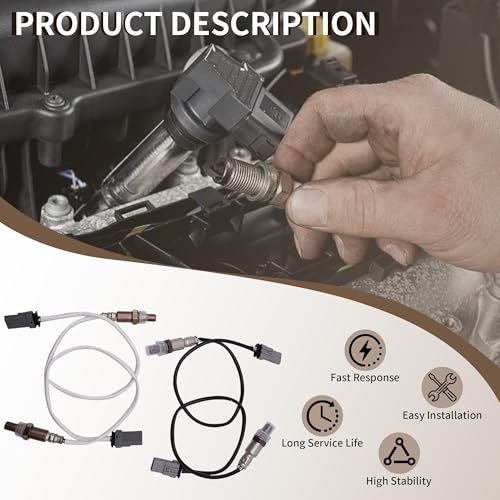 4PCS Upstream Downstream O2 Oxygen Sensor Set 234-4940 234-4974 Replacement