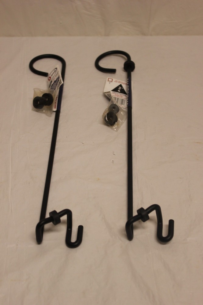 2x What D Hook 3/4" Deck Rail Post Garden Display Hook No Hardware Needed G2