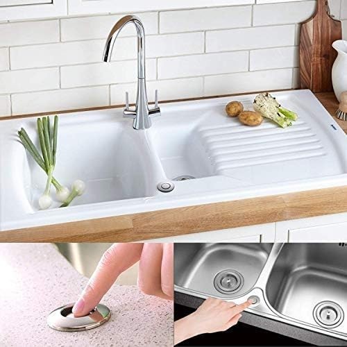 Single Outlet Air Switch Kit for Garbage Disposal - Stylish & Secure Operation