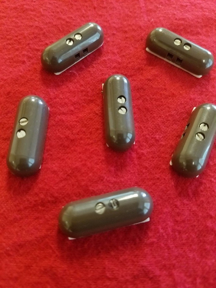 Home Security Terminal Door/Window Surface Mount Contact Pill Switch 5pack