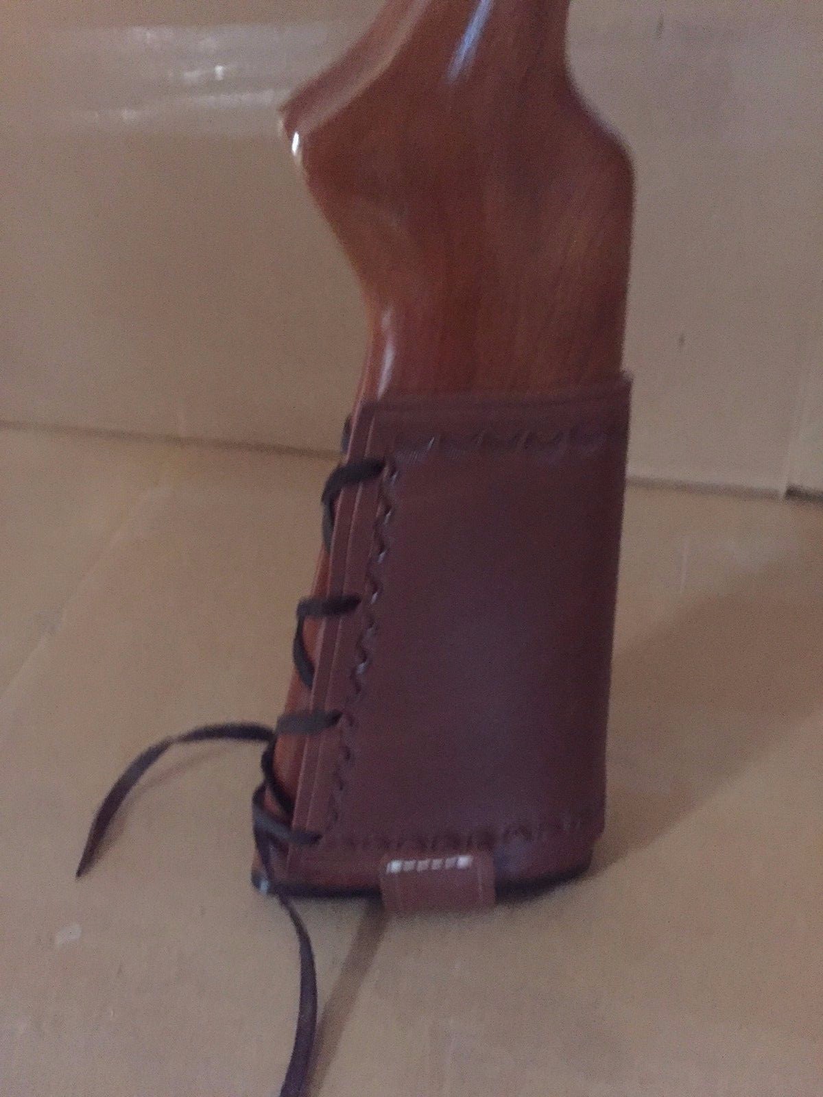 Leather Bullet Cartridge Rifle Stock Buttstock Cover USA M Fits 30 30 Winchester