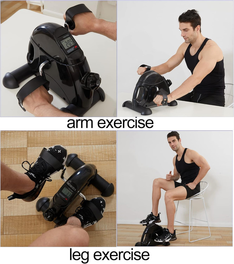 PEDAL EXERCISER MACHINE Mini Exercise Bike Cycling with LCD Display