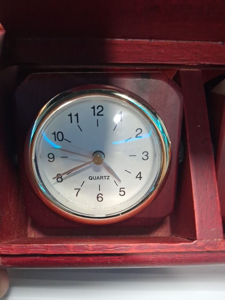 tioga downs barometer and quartz clock
