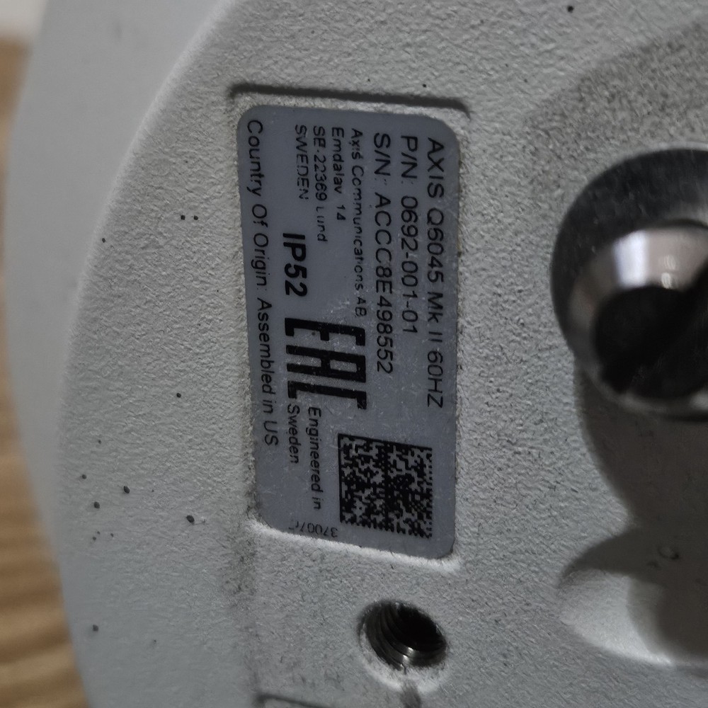 AXIS Ip Camera Q6045 PTZ