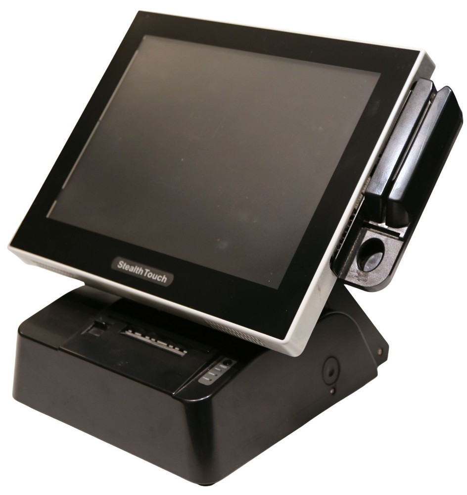 Pioneer POS Stealthtouch; 15" Display, W/ Rear Display