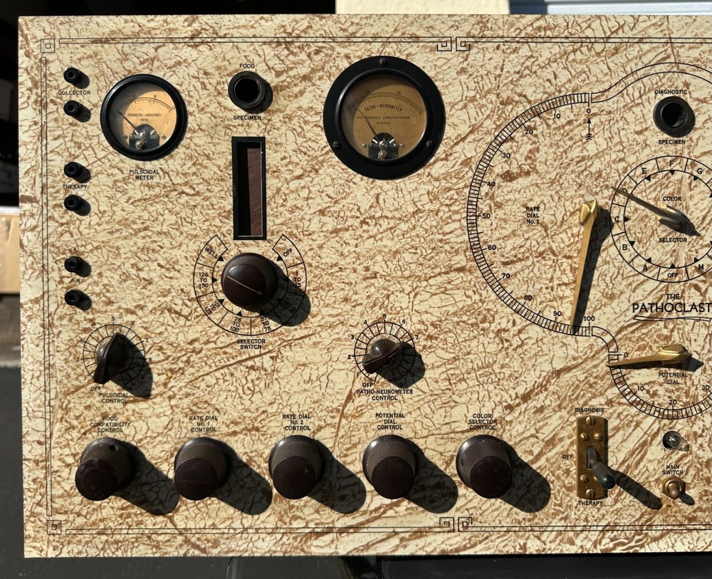 Rare Elaborate 1940s Pathoclast Quack Machine