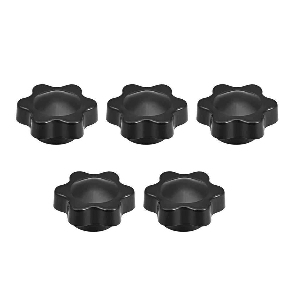 Locking handle star knob knobs M4×7mm female thread 5pcs