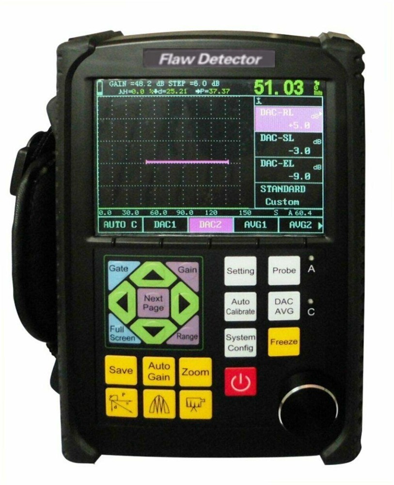 Ultrasonic Flaw Tester Detector with Auto Display Precise Flaw Location Function