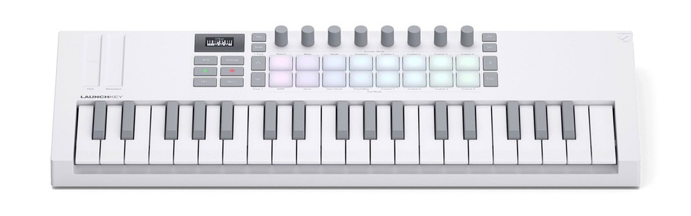 Novation Launchkey Mini 37 MK4 White 37-key MIDI Ableton Keyboard Controller