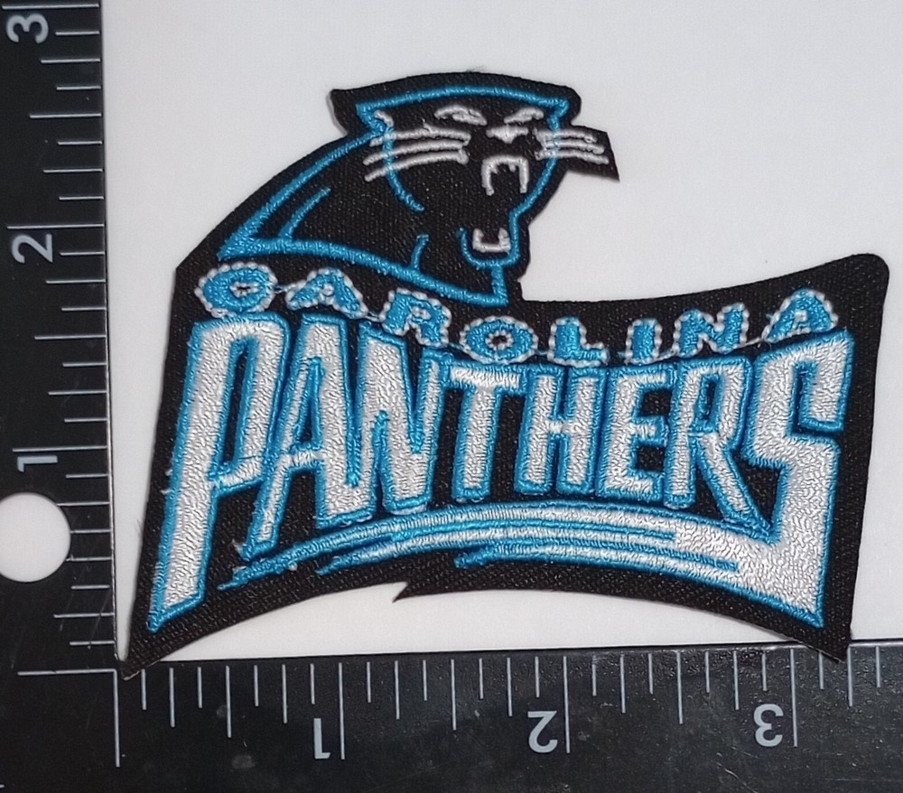 CAROLINA PANTHERS IRON ON PATCH