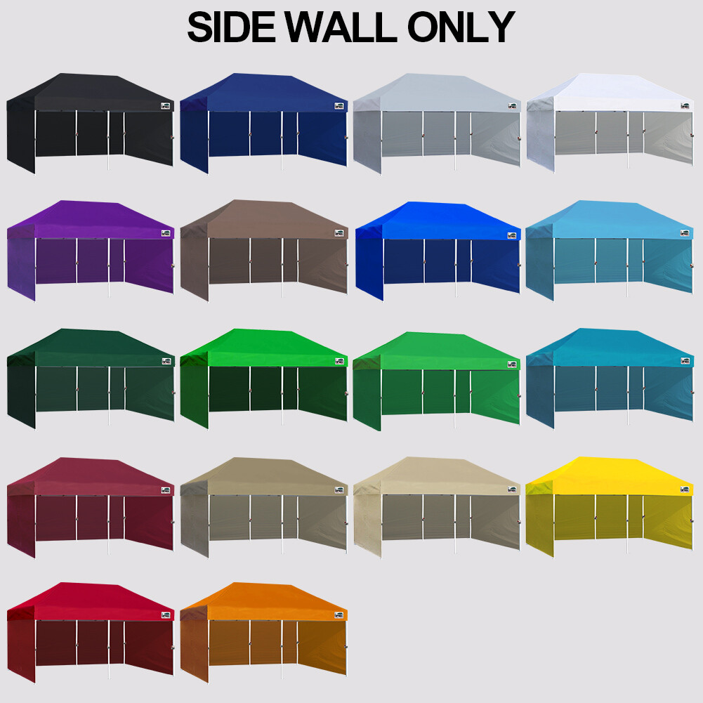 10x20Ft Enclosure Side Zipper End Walls Kit，4 Walls ONLY,NOT Including Frame/TOP