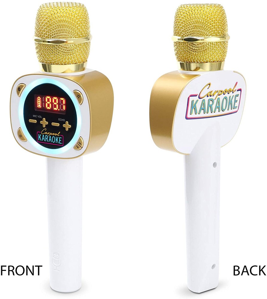 The Singing Machine CPK545 Wireless Bluetooth Microphone Carpool Karaoke Machine