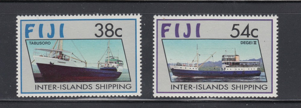 FIJI 661-664 ships shipping Mint Never Hinged