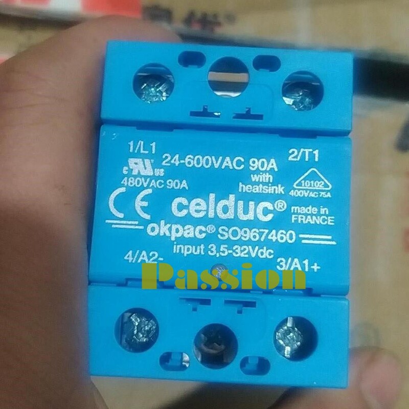CELDUC solid state relay SO967460 input 3-32VDC OUTPUT 12-280VAC