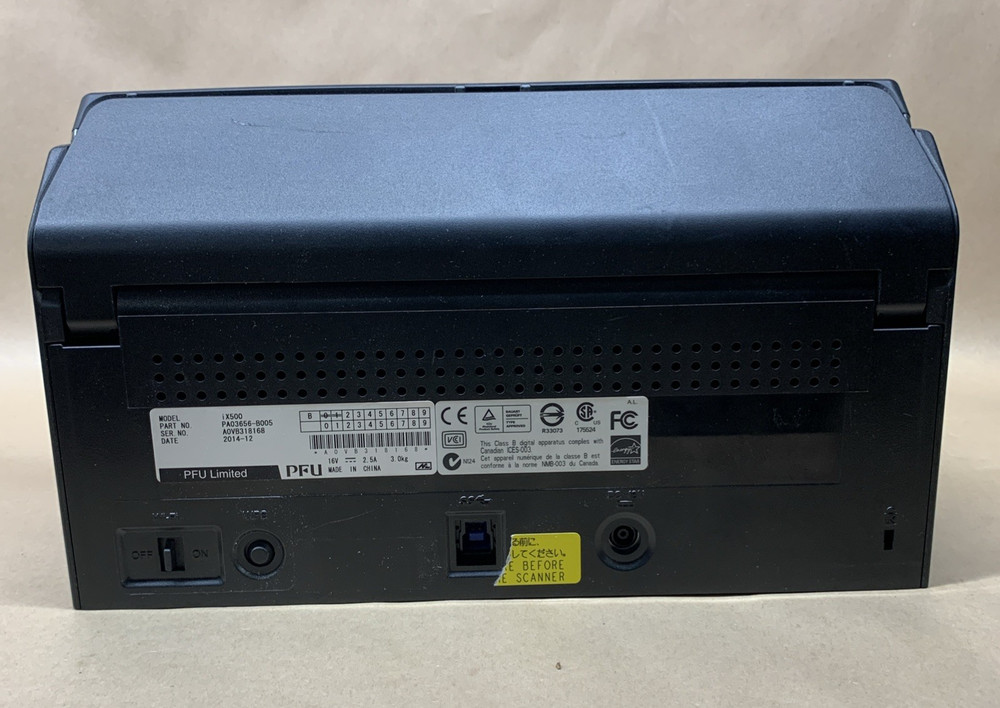 Fujitsu ScanSnap iX500 Document Scanner - Tested Working