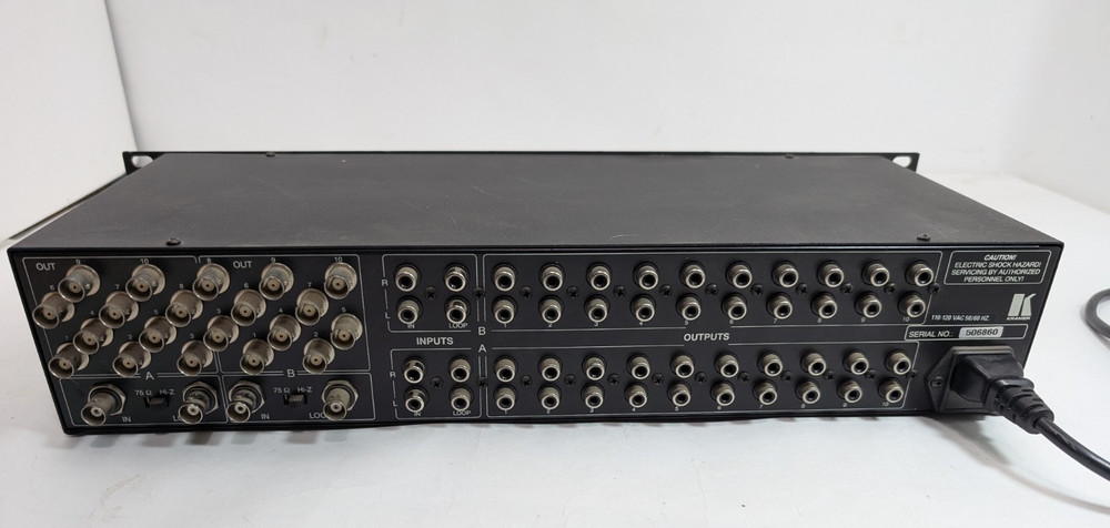 Kramer VM-20AR 1:20 Programmable Video Audio Amp Distributor UNTESTED