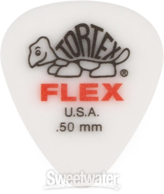 Dunlop Tortex Flex Standard Guitar Picks .50mm 72-pack