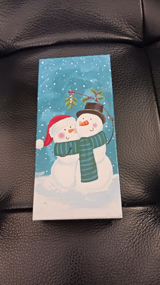 Mr. & Mrs. Snowman Novelty Gift Box