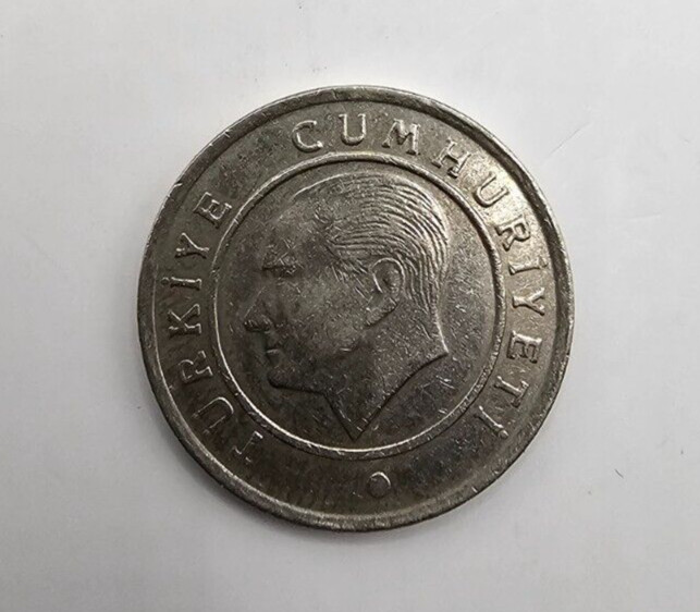 2010 Turkey 25 Kurus KM#1242 circulated
