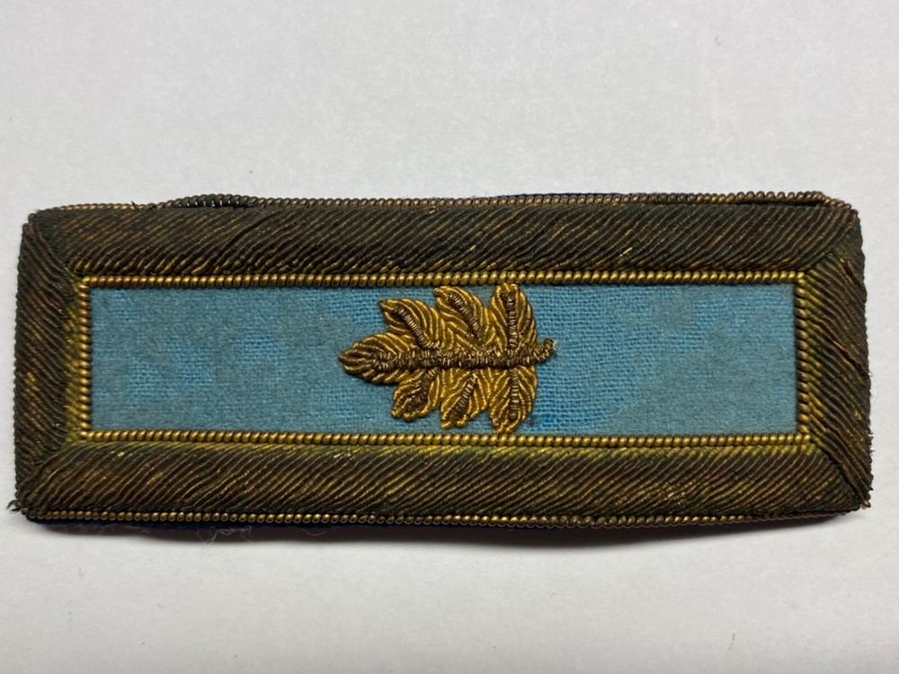 INDIAN WARS, PATTERN 1851, MAJOR, INFANTRY, SHOULDER STRAPS, MATCHED SET