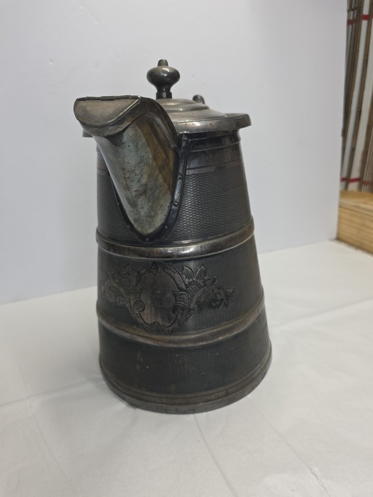 Meridan B. 1861 Double Wall Pitcher