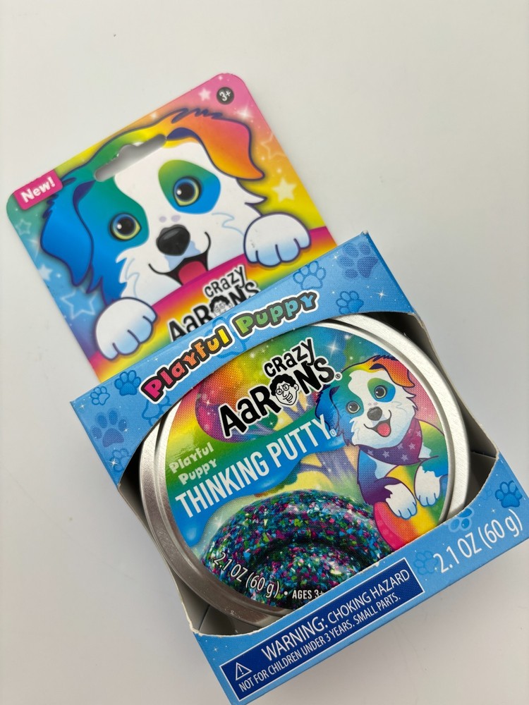 Aarons Crazy Thinking Putty 2.1 Oz Playful Puppy